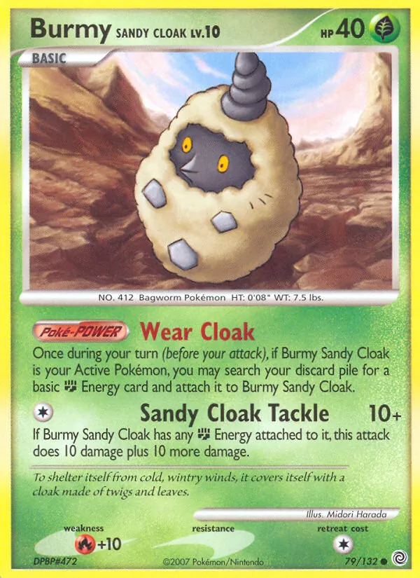 Burmy Sandy Cloak, Secret Wonders 079/132