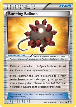 Bursting Balloon, WC Deck 2016 (Bebe Deck) 097/122