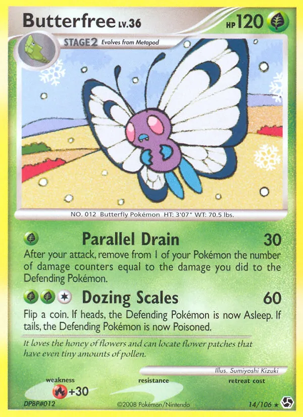 Butterfree, Great Encounters 014/106