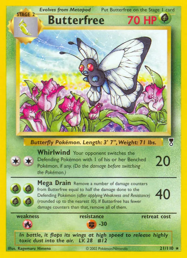 Butterfree, Legendary Collection 021/110