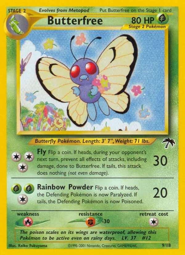 Butterfree, Southern Islands 009/018