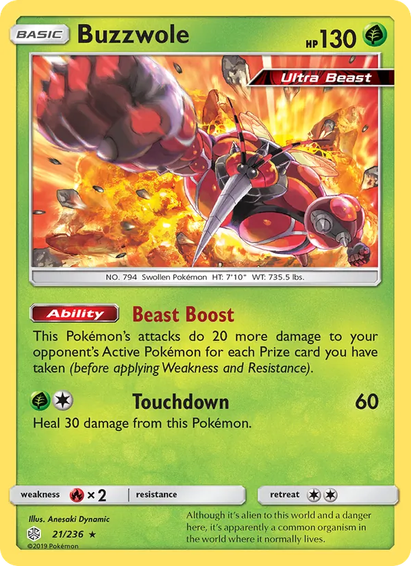 Buzzwole, Cosmic Eclipse 021/236