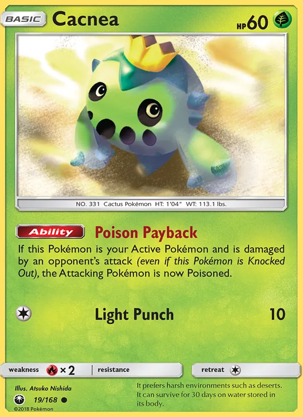 Cacnea, Celestial Storm 019/168