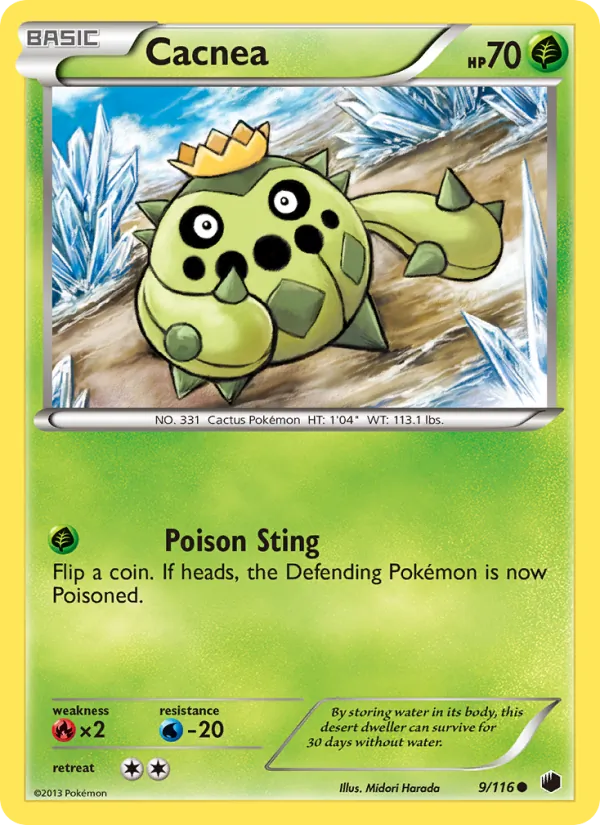 Cacnea, Plasma Freeze 009/116