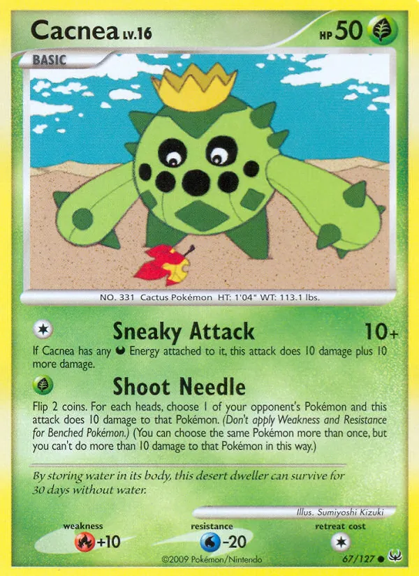 Cacnea, Platinum 067/127