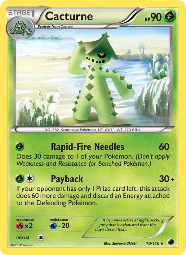 Cacturne, Plasma Freeze 010/116