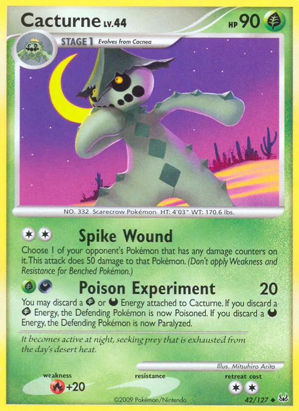 Cacturne, Platinum 042/127