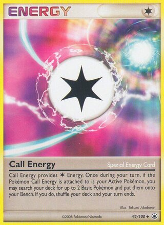 Call Energy, WC Deck 2008 (Empotech) 092/100