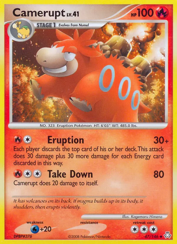 Camerupt, Legends Awakened 047/146