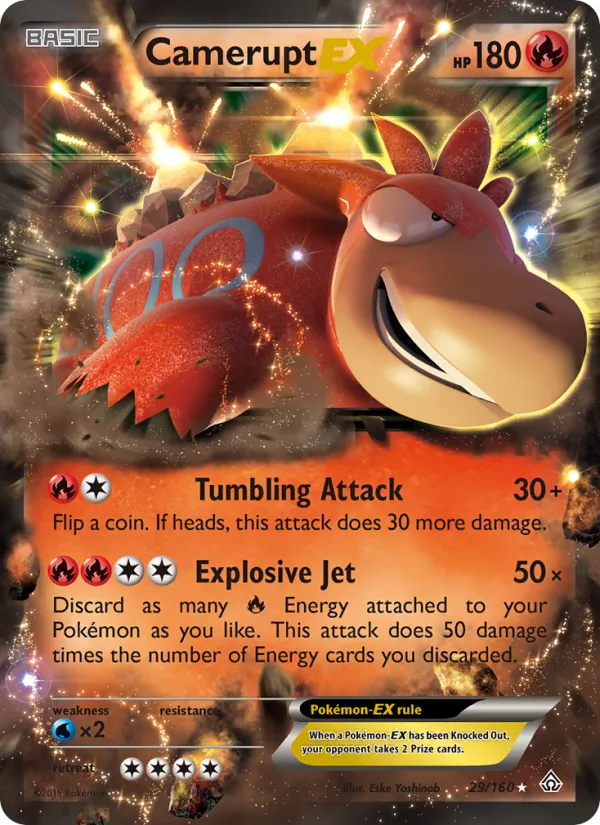 Camerupt EX, Primal Clash 029/160