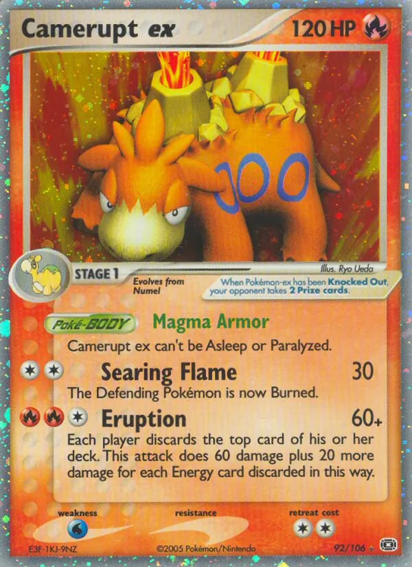 Camerupt EX, Emerald 092/106