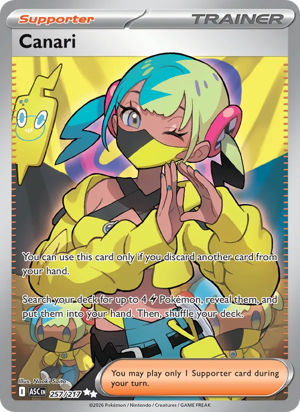 Canari, Ascended Heroes 257/217