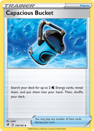 Capacious Bucket, WC Deck 2022 (Ice Rider Palkia) 156/192