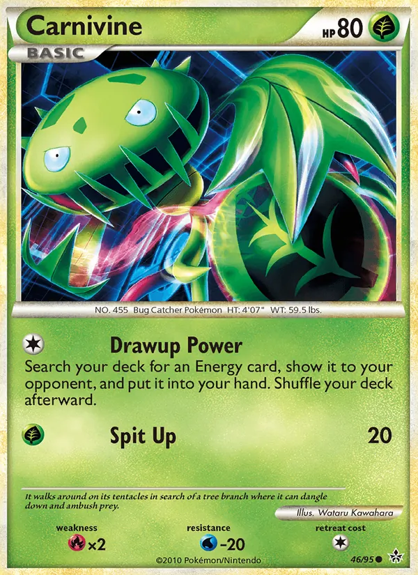 Carnivine, Unleashed 046/095