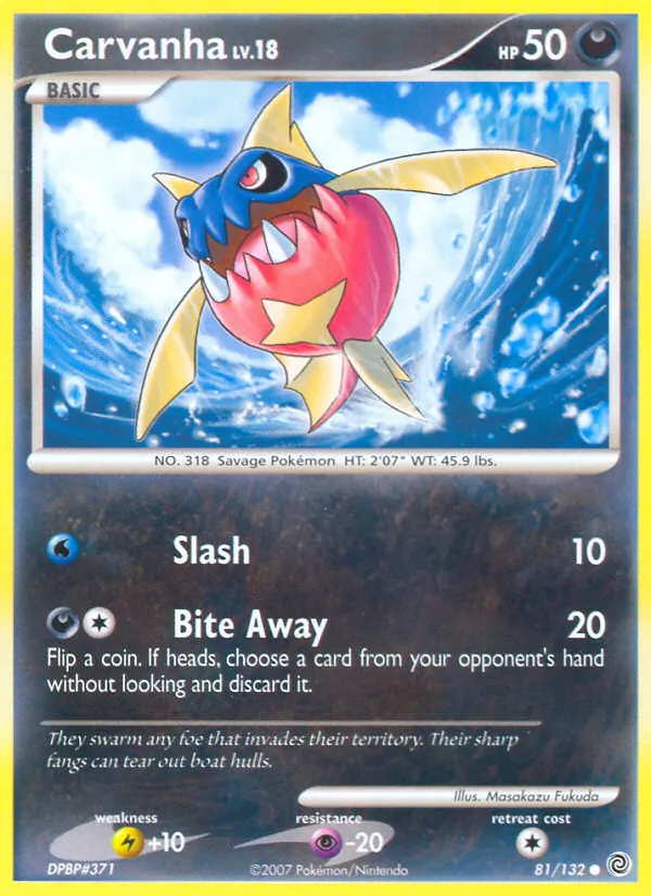 Carvanha, Secret Wonders 081/132