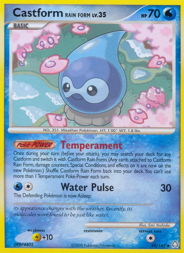 Castform Rain Form, Legends Awakened 049/146