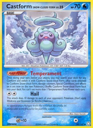 Castform Snow-cloud Form, Legends Awakened 050/146