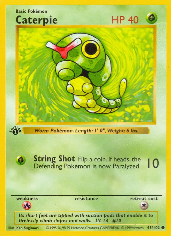 Caterpie, Base 045/102