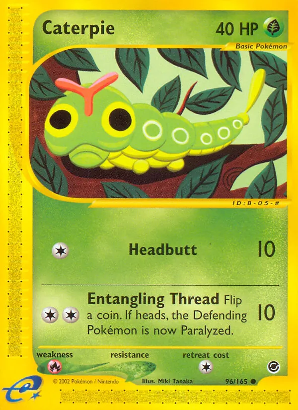 Caterpie, Expedition Base Set 096/165