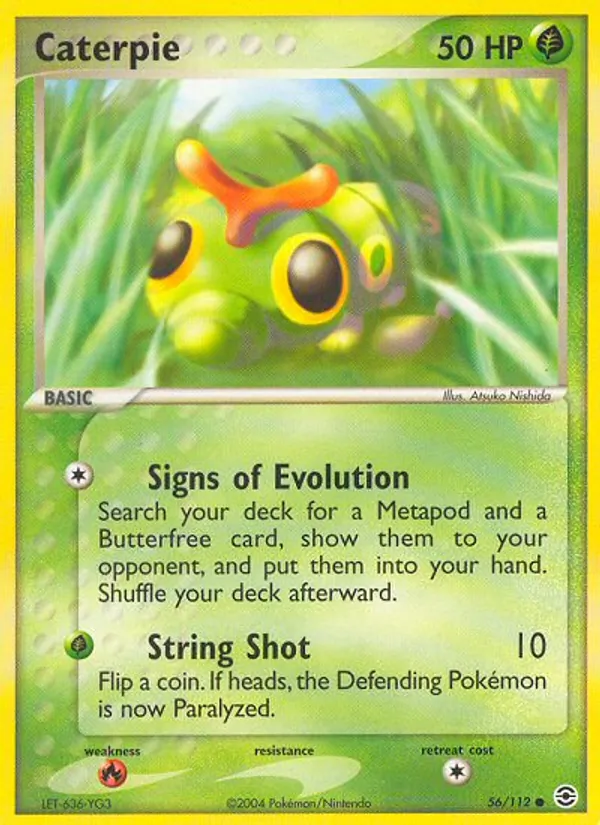Caterpie, FireRed & LeafGreen 056/112