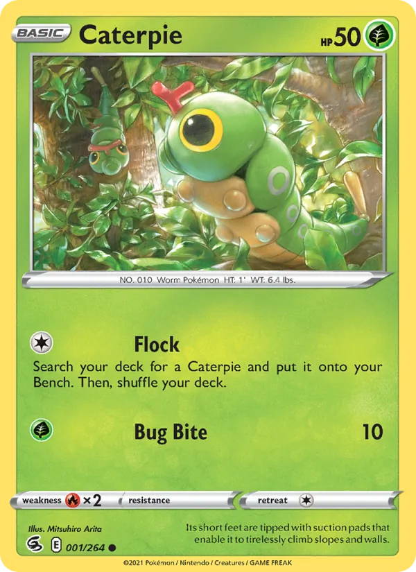 Caterpie, Fusion Strike 001/264