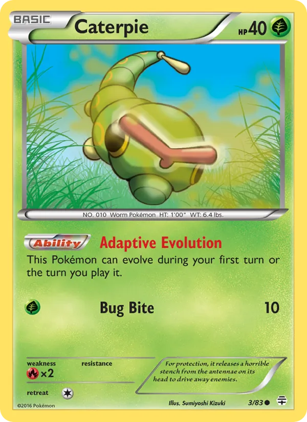 Caterpie, Generations 003/083