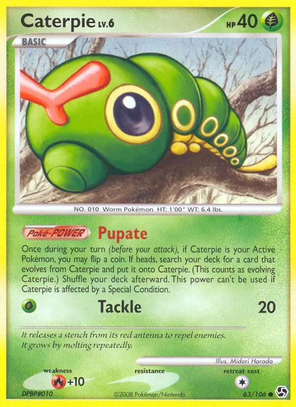 Caterpie, Great Encounters 063/106