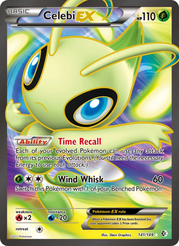 Celebi-EX, Boundaries Crossed 141/149