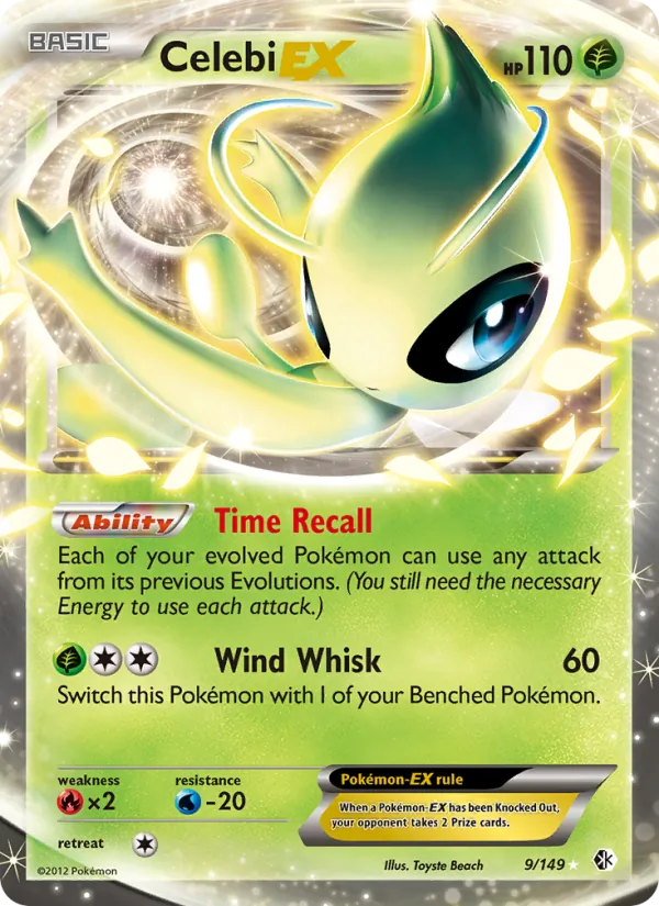 Celebi-EX, Boundaries Crossed 009/149