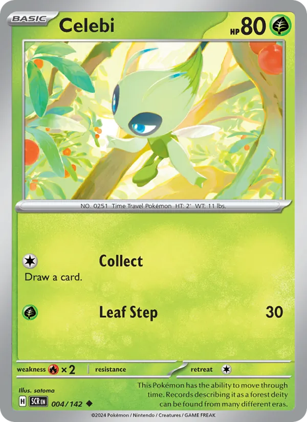 Celebi, Stellar Crown 004/142