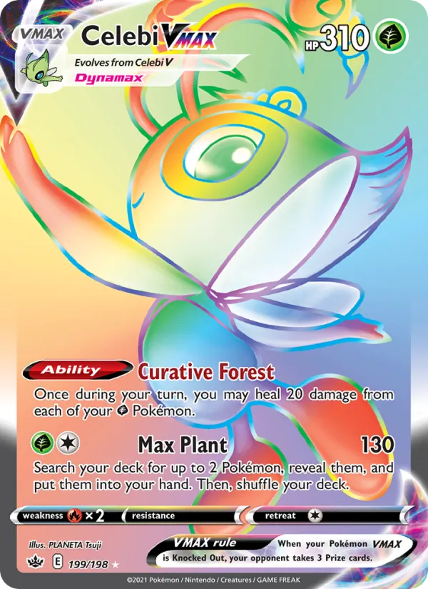 Celebi VMAX, Chilling Reign 199/198