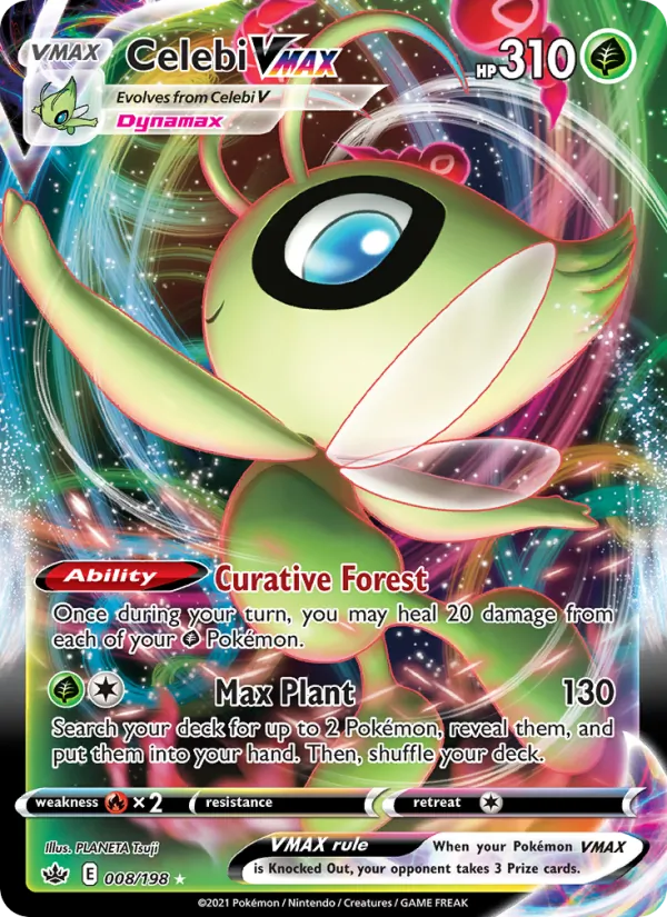 Celebi VMAX, Chilling Reign 008/198