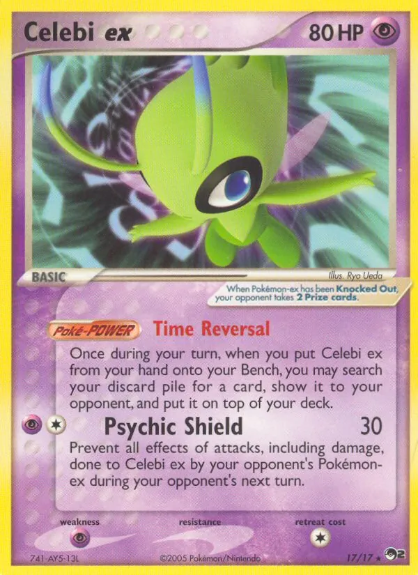 Celebi EX, POP Series 2 017/017
