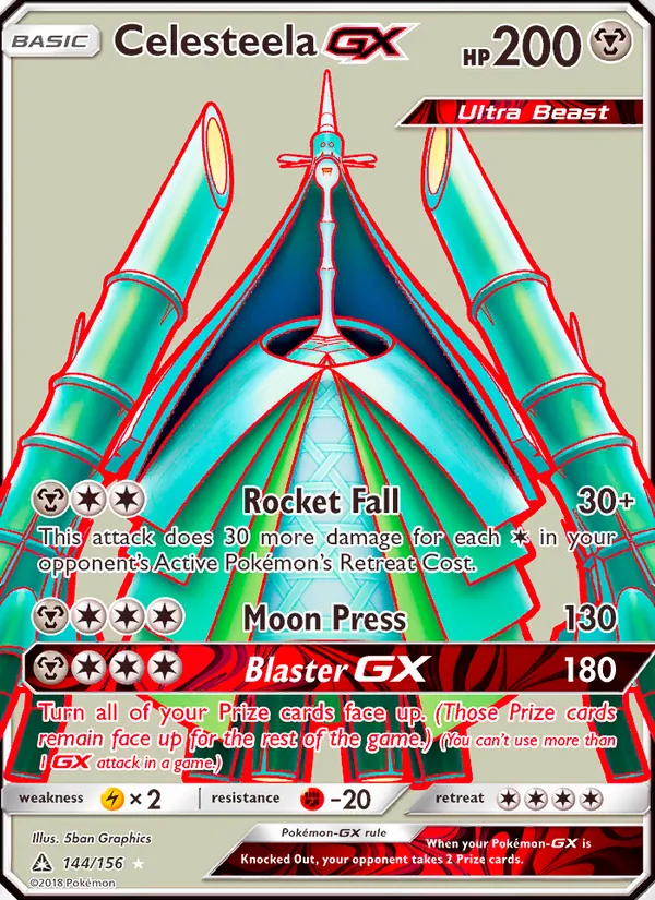 Celesteela GX, Ultra Prism 144/156