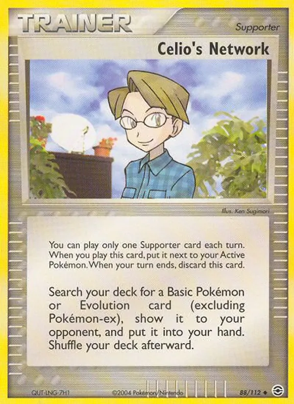 Celio's Network, FireRed & LeafGreen 088/112