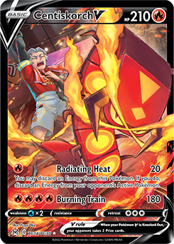 Centiskorch V, Lost Origin Trainer Gallery TG14/30