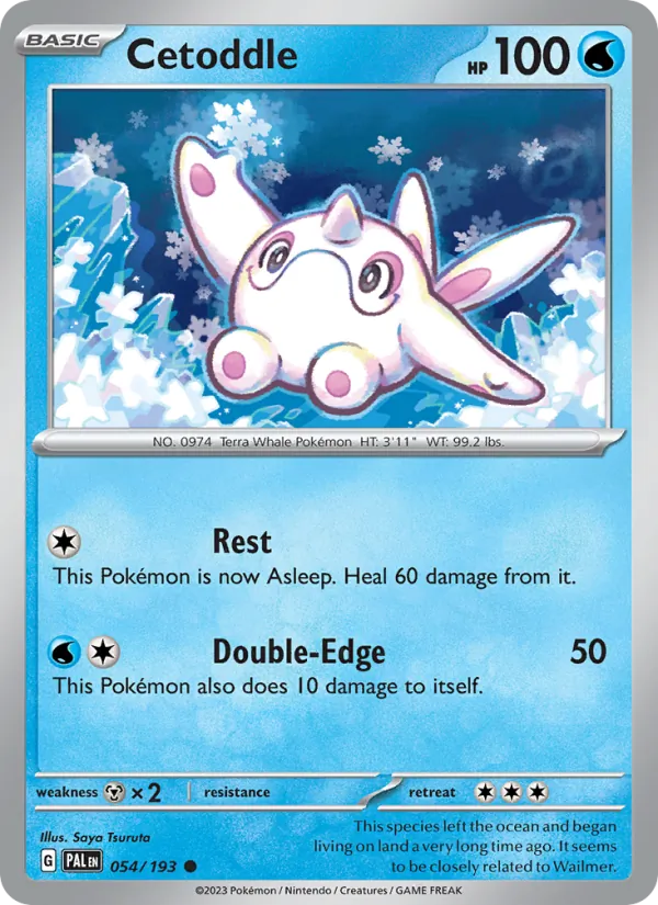 Cetoddle, Paldea Evolved 054/193