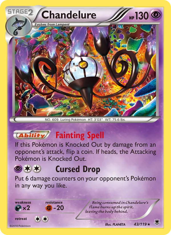 Chandelure, Phantom Forces 043/119