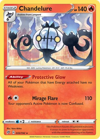 Chandelure, Trick or Trade 2022 033/192