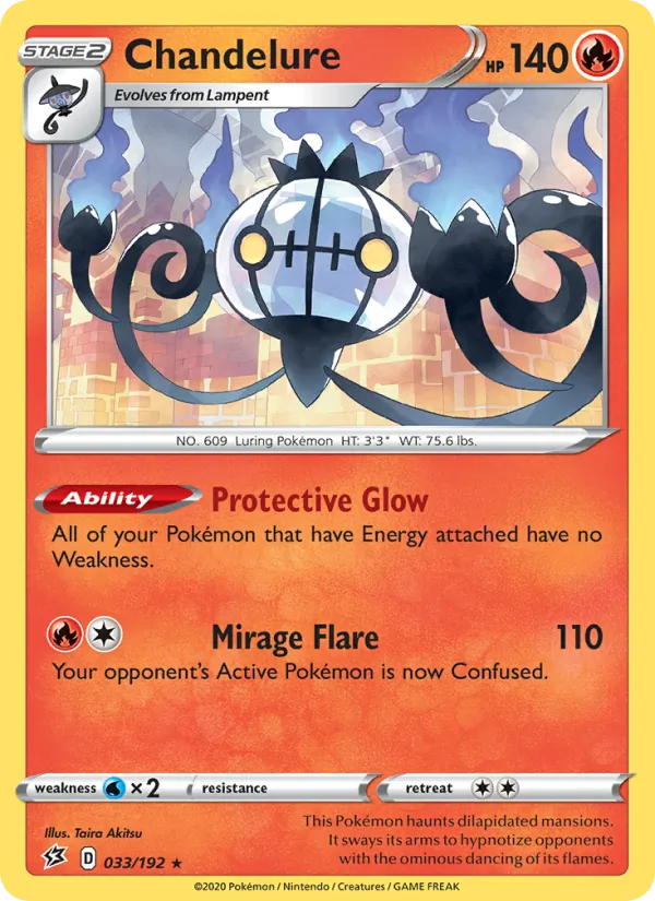 Chandelure, Rebel Clash 033/192