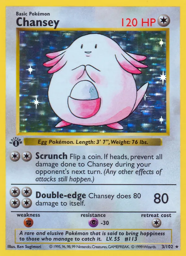 Chansey, Base 003/102