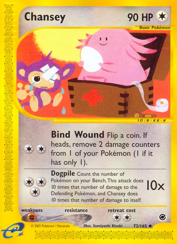 Chansey, Expedition Base Set 072/165