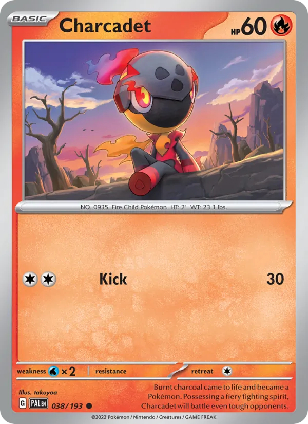 Charcadet, Paldea Evolved 038/193