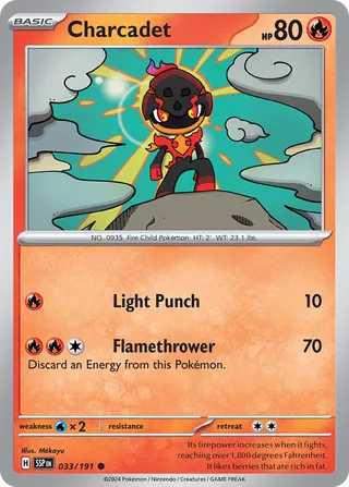 Charcadet, Surging Sparks 033/191