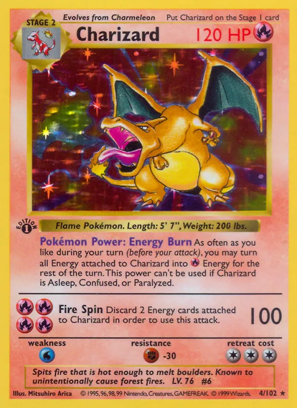Charizard, Base 004/102