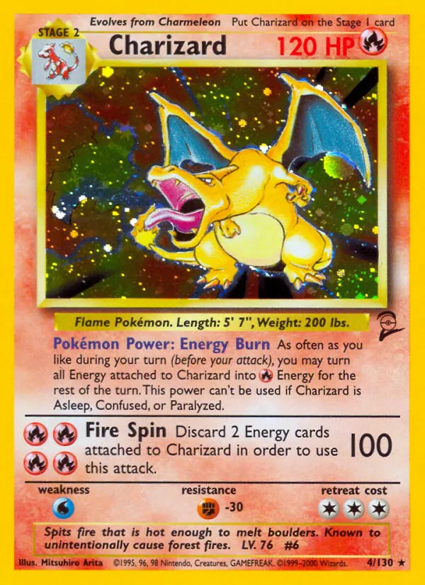 Charizard, Base Set 2 004/130