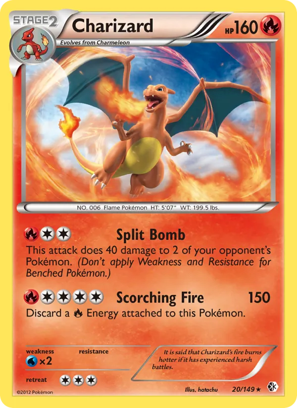 Charizard, Boundaries Crossed 020/149