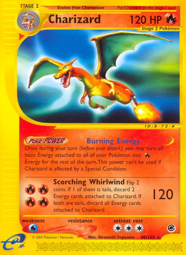 Charizard, Expedition Base Set 040/165