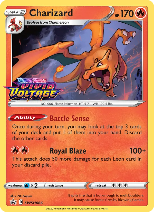 Charizard, SWSH Black Star Promos SWSH066/307