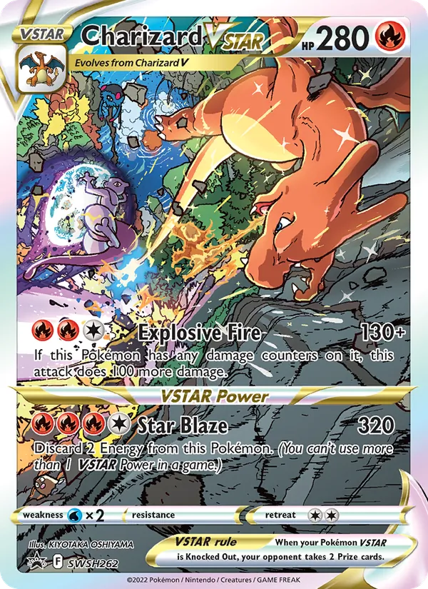 Charizard VSTAR, SWSH Black Star Promos SWSH262/307